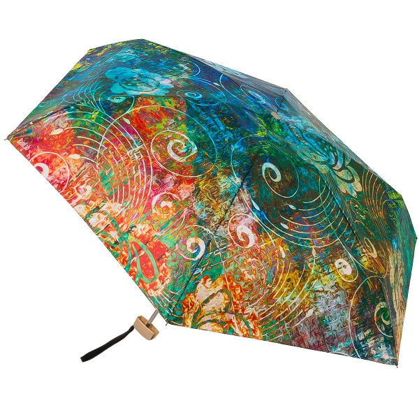 Плоский мини зонтик с рисунком гранжа RainLab 177MF