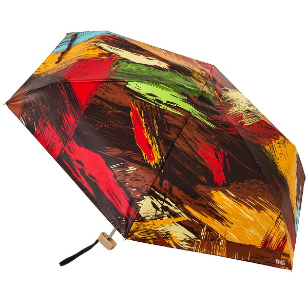 Плоский мини зонтик с абстрактным рисунком RainLab 200MF
