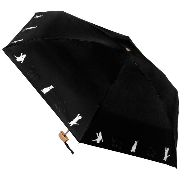 Плоский мини зонтик с котиками RainLab Cat-026